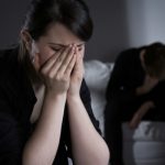 Distraught spouse