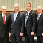 Dallin H Oaks, Dieter F Uchtdorf, Clark Gilbert, Kim B Clark