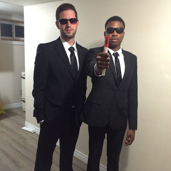 Men in Black Halloween Costume